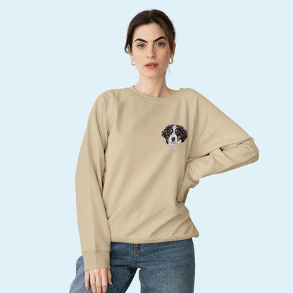 Pet Portrait Embroidered Sweatshirt