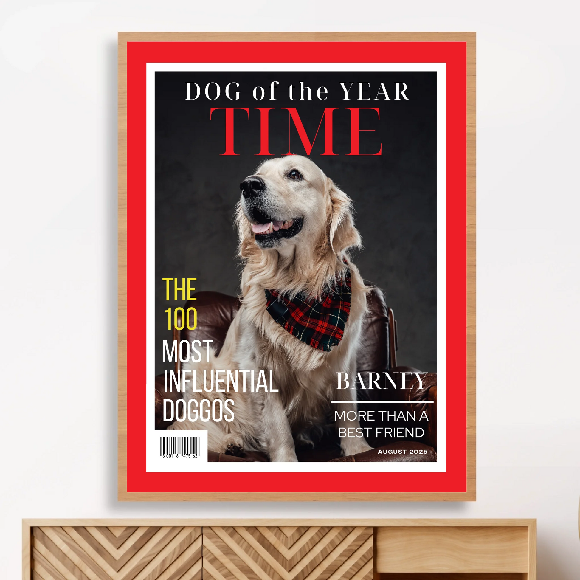 18x24 Natural Oak Frame