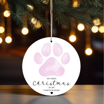 My First Christmas Ceramic Ornament