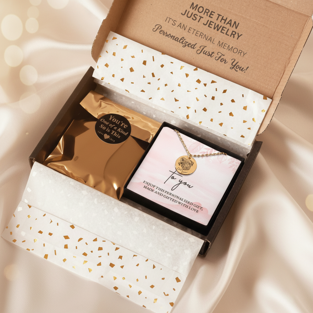 Engraved Pet Portrait Necklace