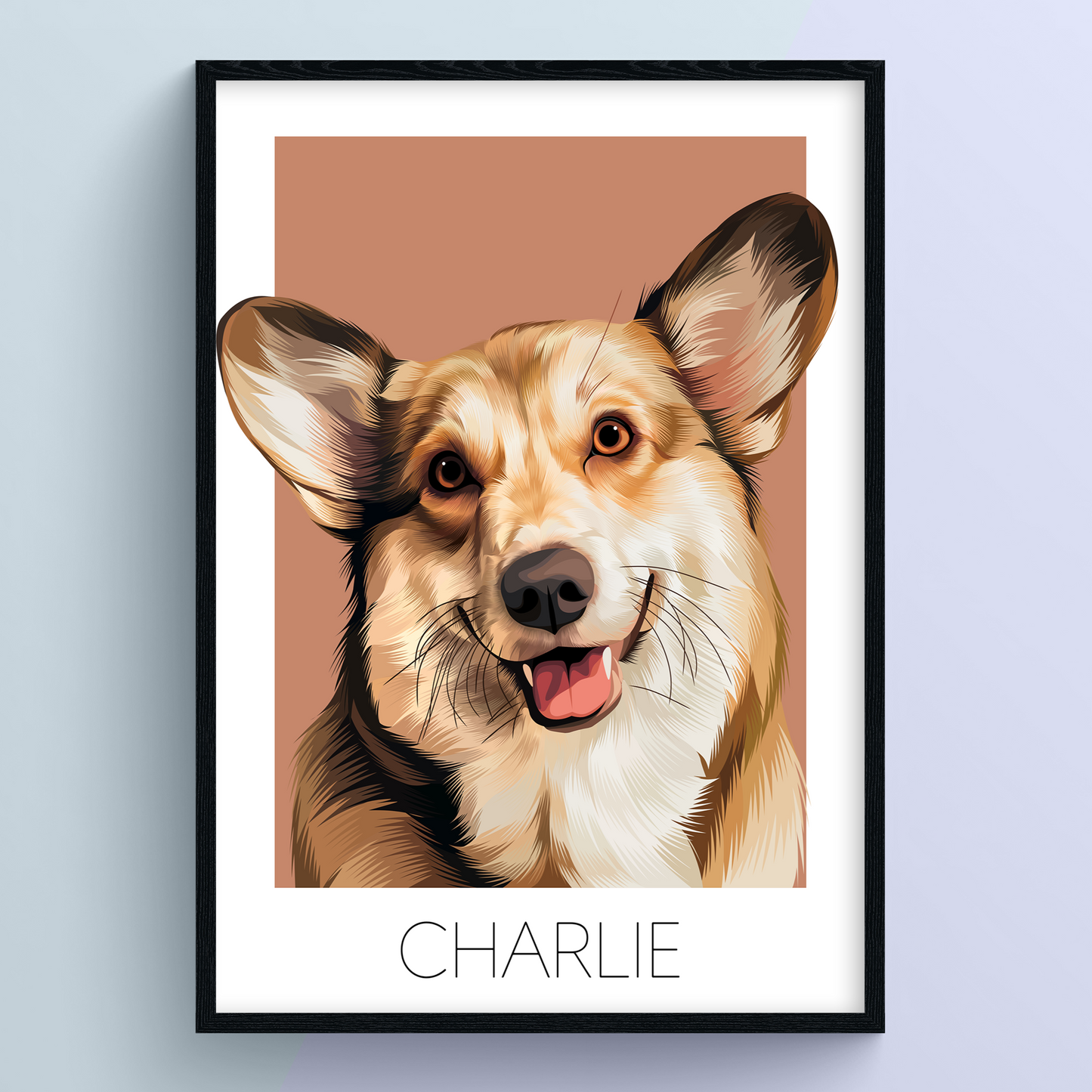 Hand-Drawn Pet Portrait