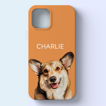 Hand-Drawn Portrait Phone Case