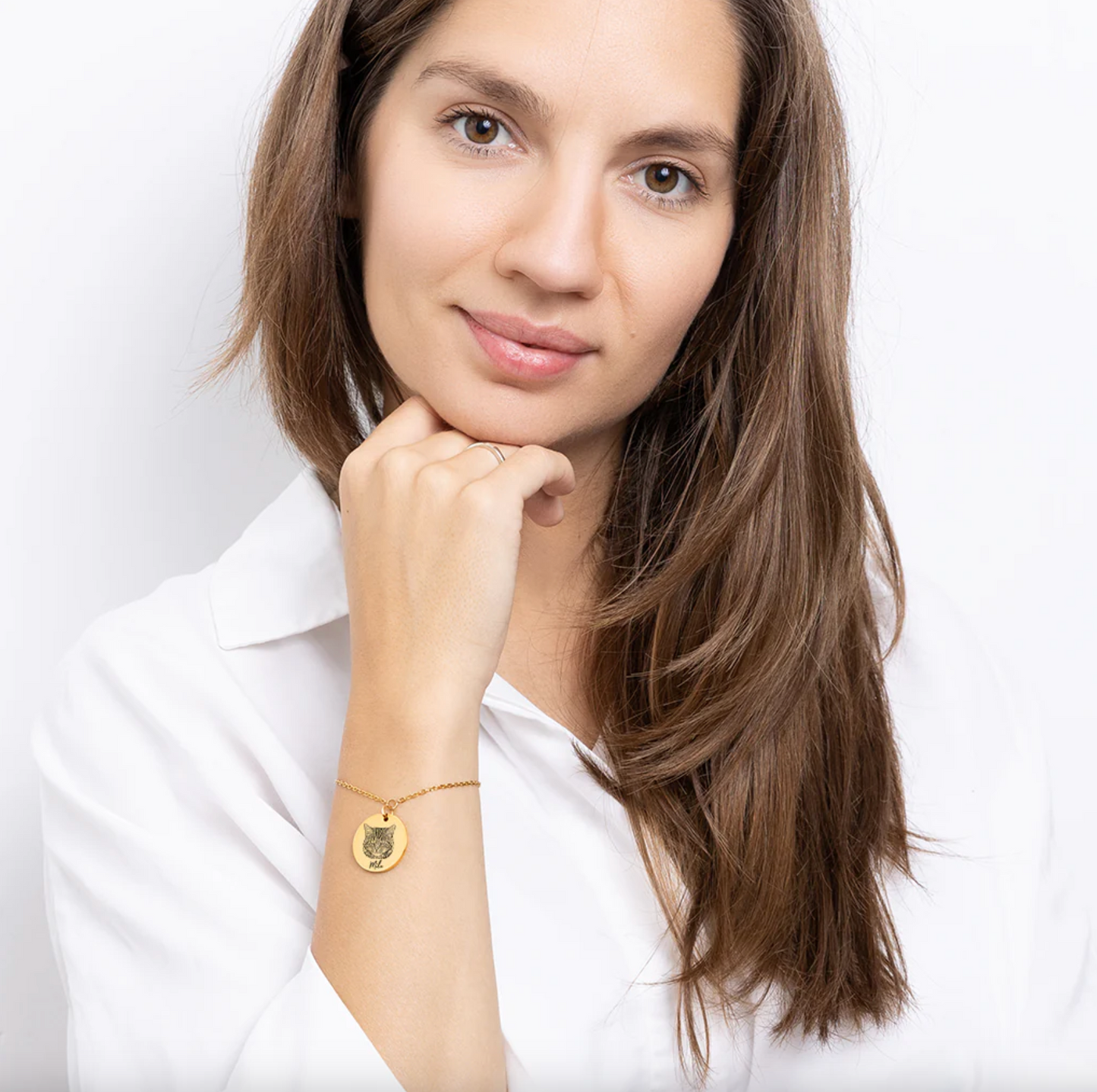 Cat Portrait Bracelet