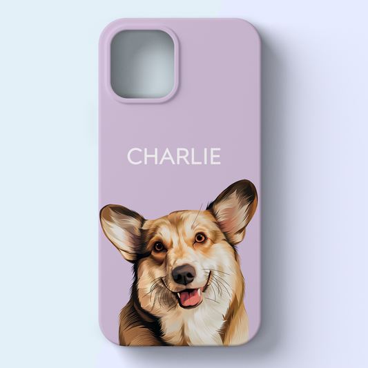 Hand-Drawn Portrait Phone Case