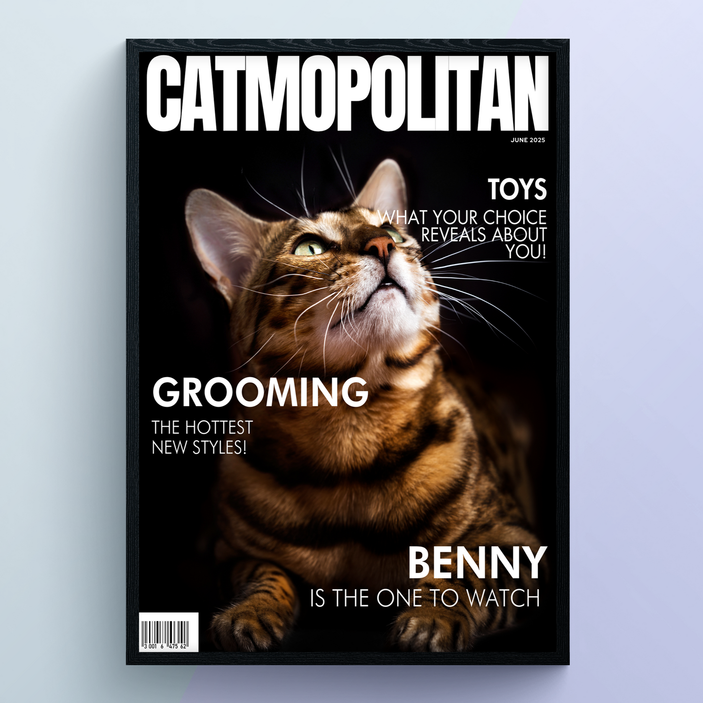 Pet Portrait Magazine Cover