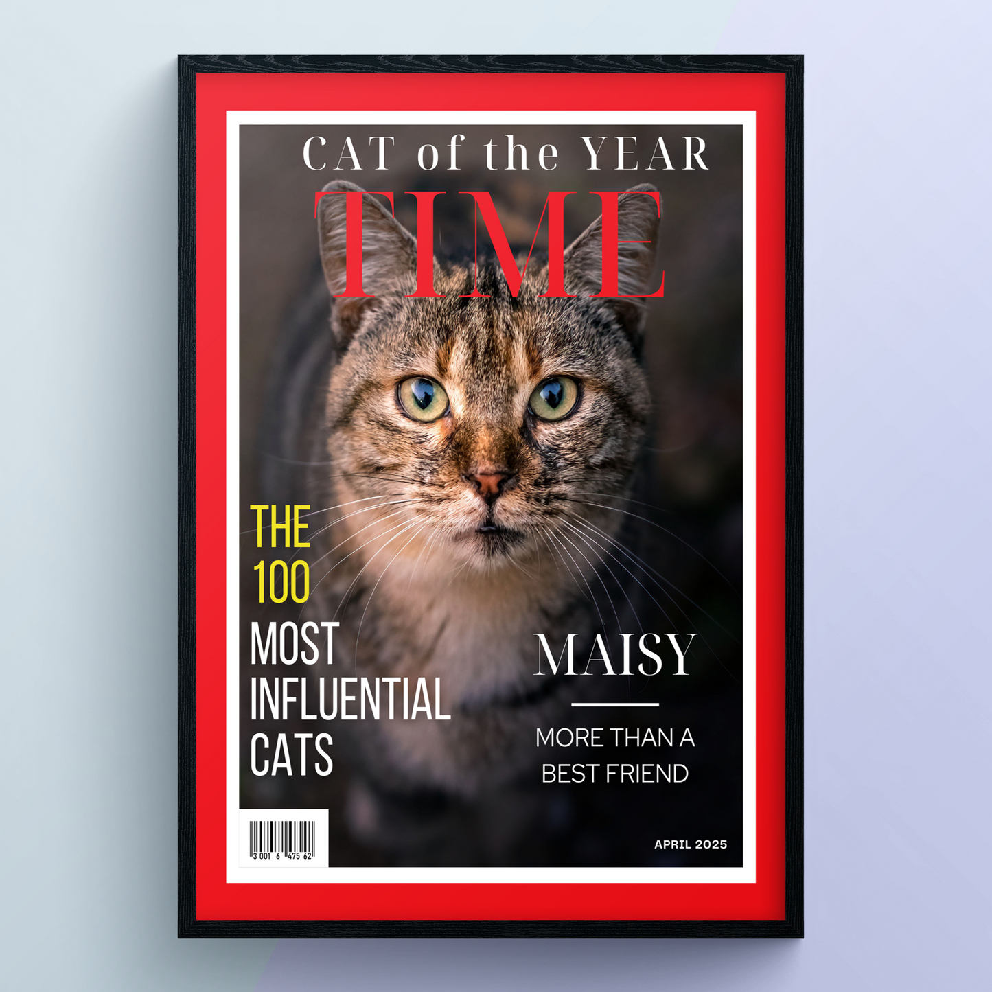 Pet Portrait Magazine Cover