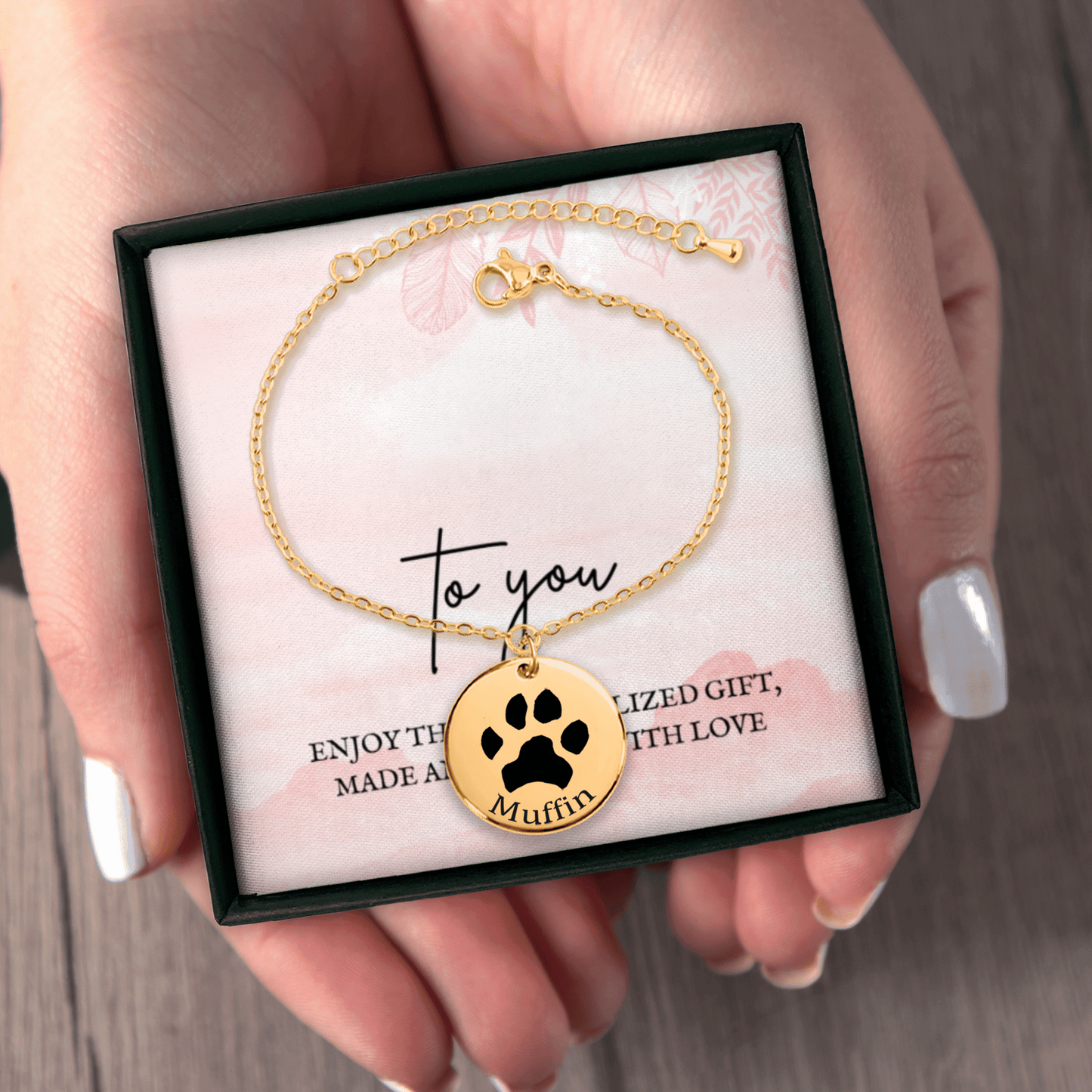 Paw Print Bracelet