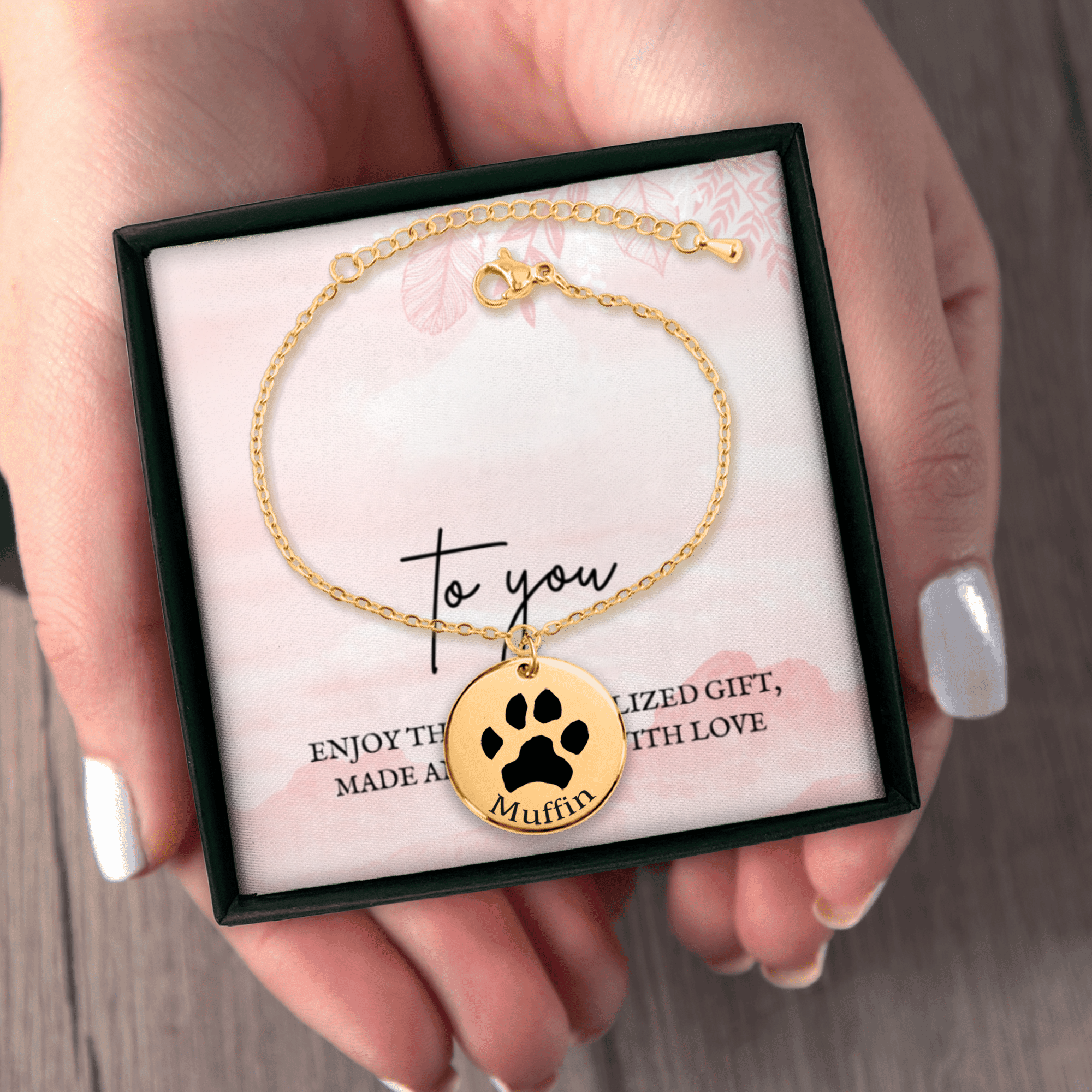 Paw Print Bracelet
